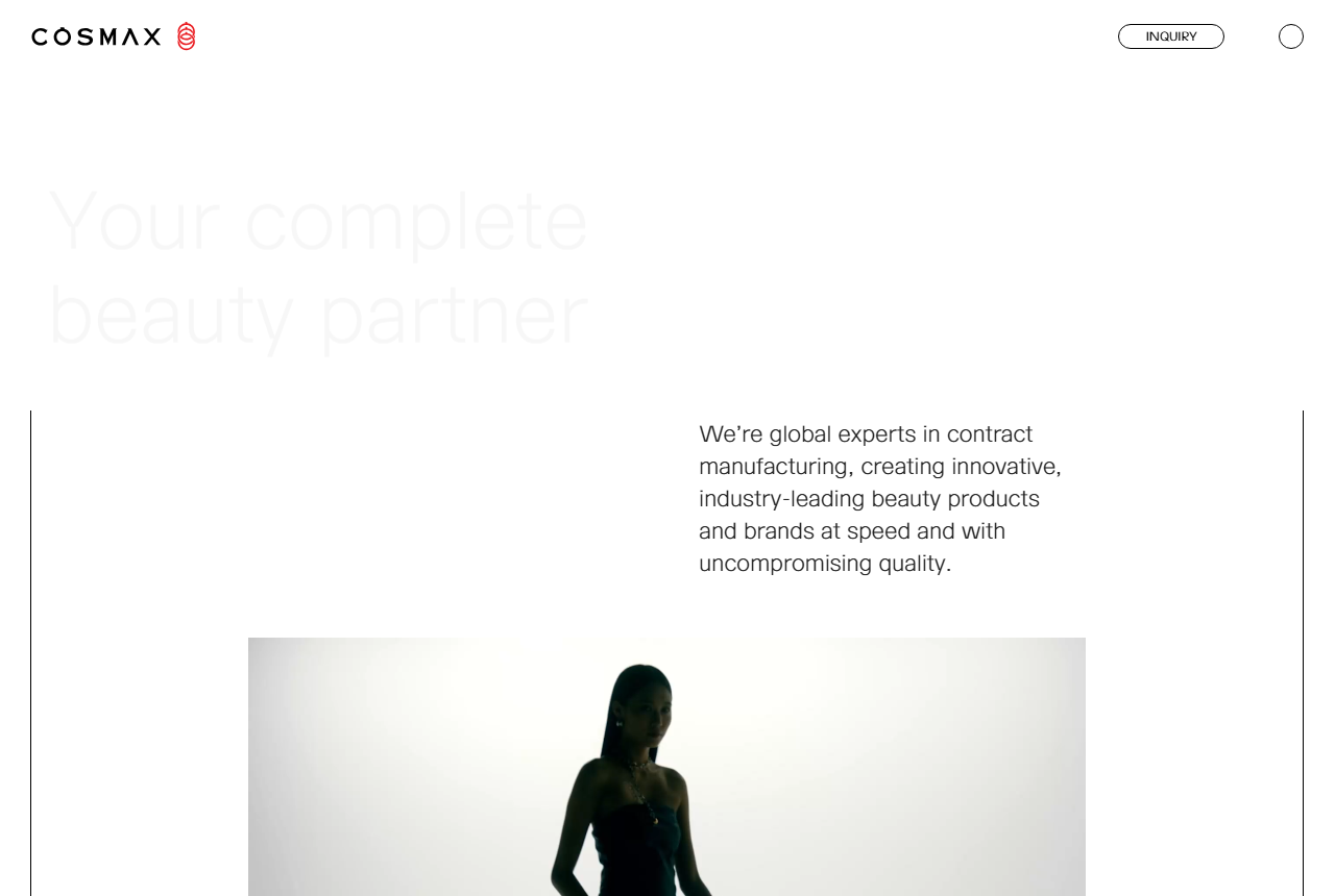 Cosmax official website