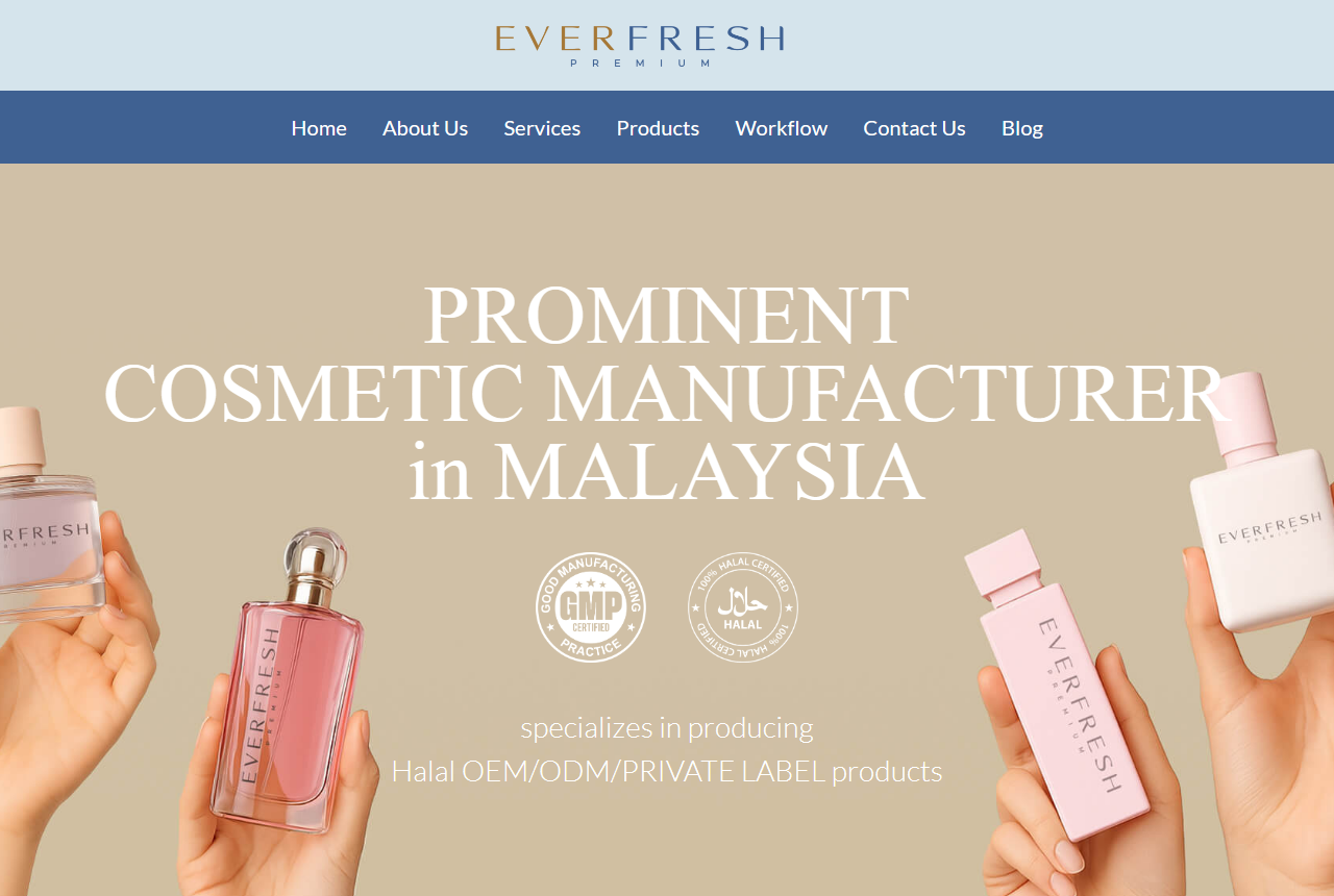 Everfresh Premium official website screenshot