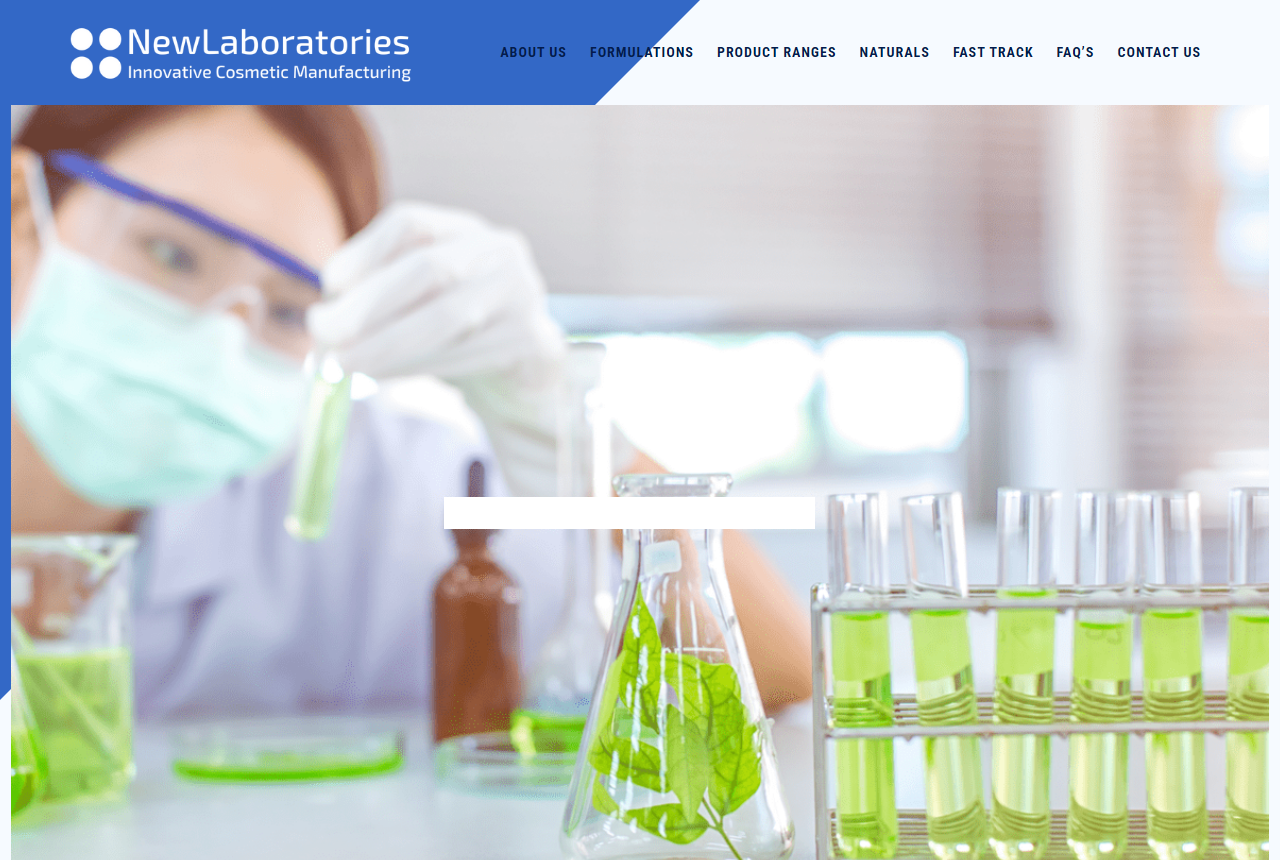 New Laboratories official website