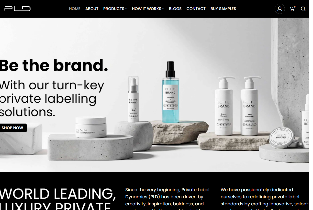 Private Label Dynamics official website