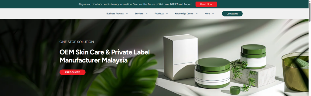 Sky Resources Sdn. Bhd. official website screenshot