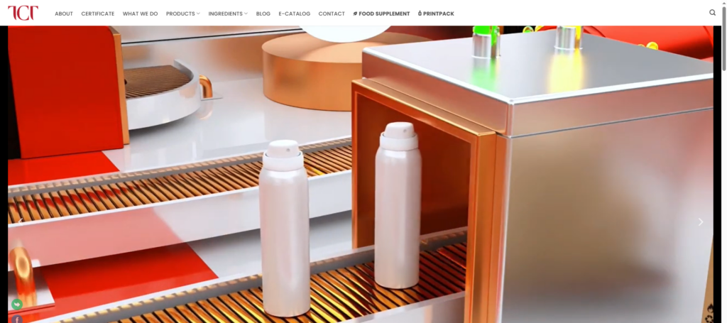 TCT Nutraceuticals Sdn. Bhd. official website