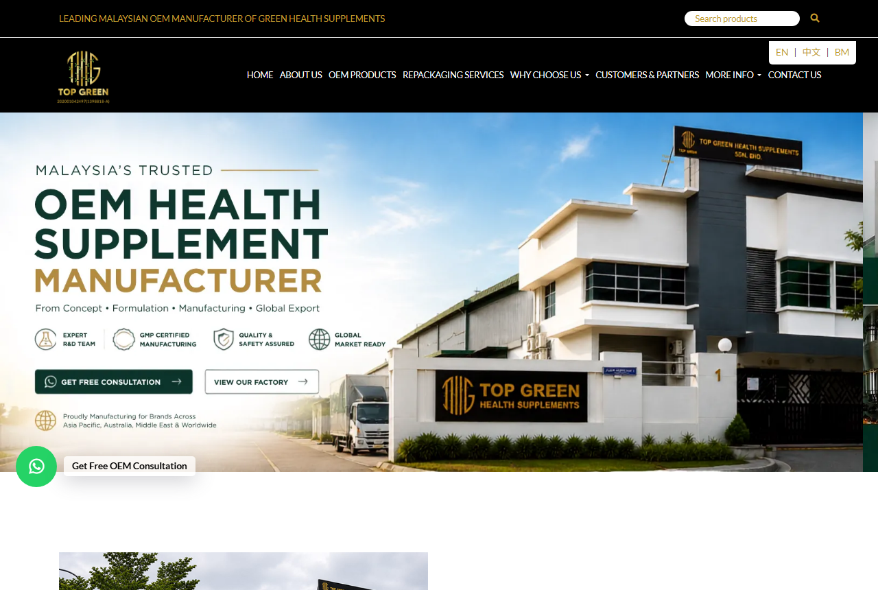 Top Green Health Supplements official website