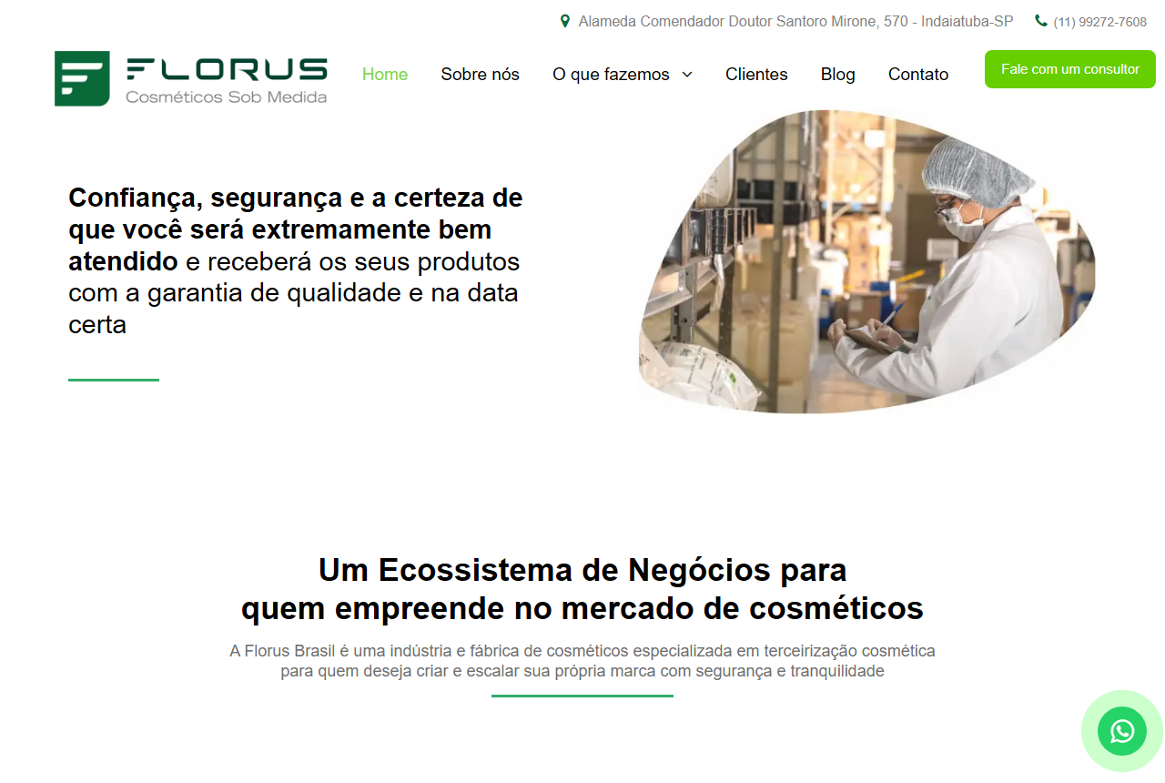Florus Brasil website