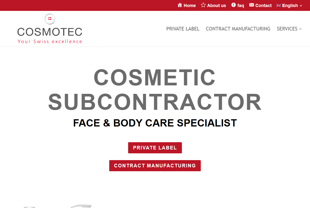 Cosmotec Swiss cosmetic subcontractor Vouvry
