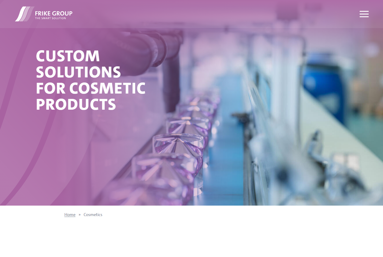 Frike Group Swiss cosmetics contract manufacturer