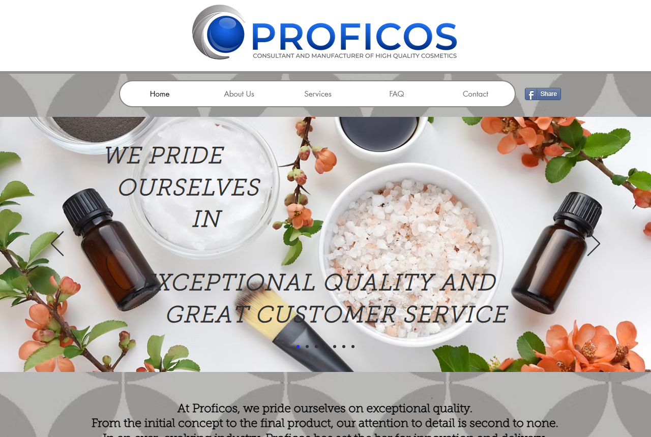 Proficos homepage